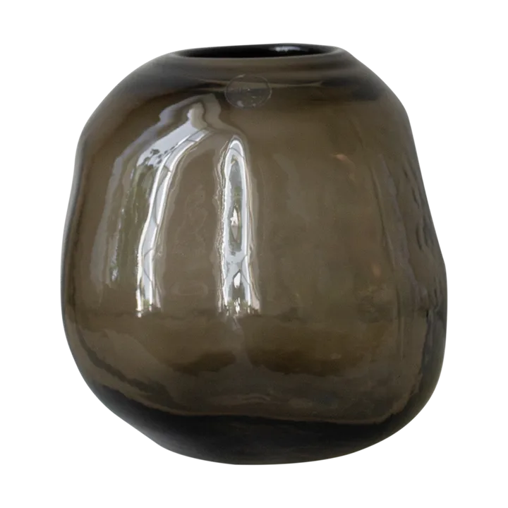 Vase Pebble - Brun, taille S Ø20 cm - DBKD