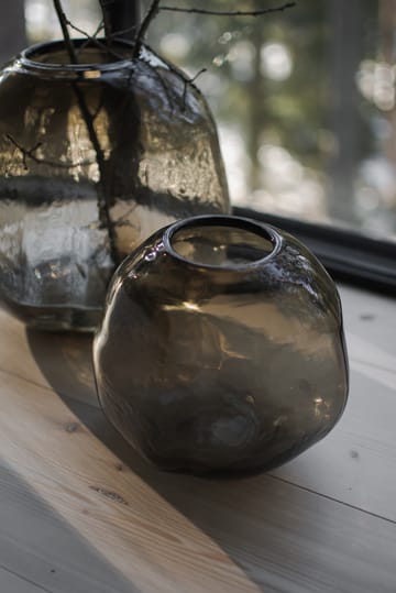Vase Pebble marron - Petit Ø 20 cm - DBKD