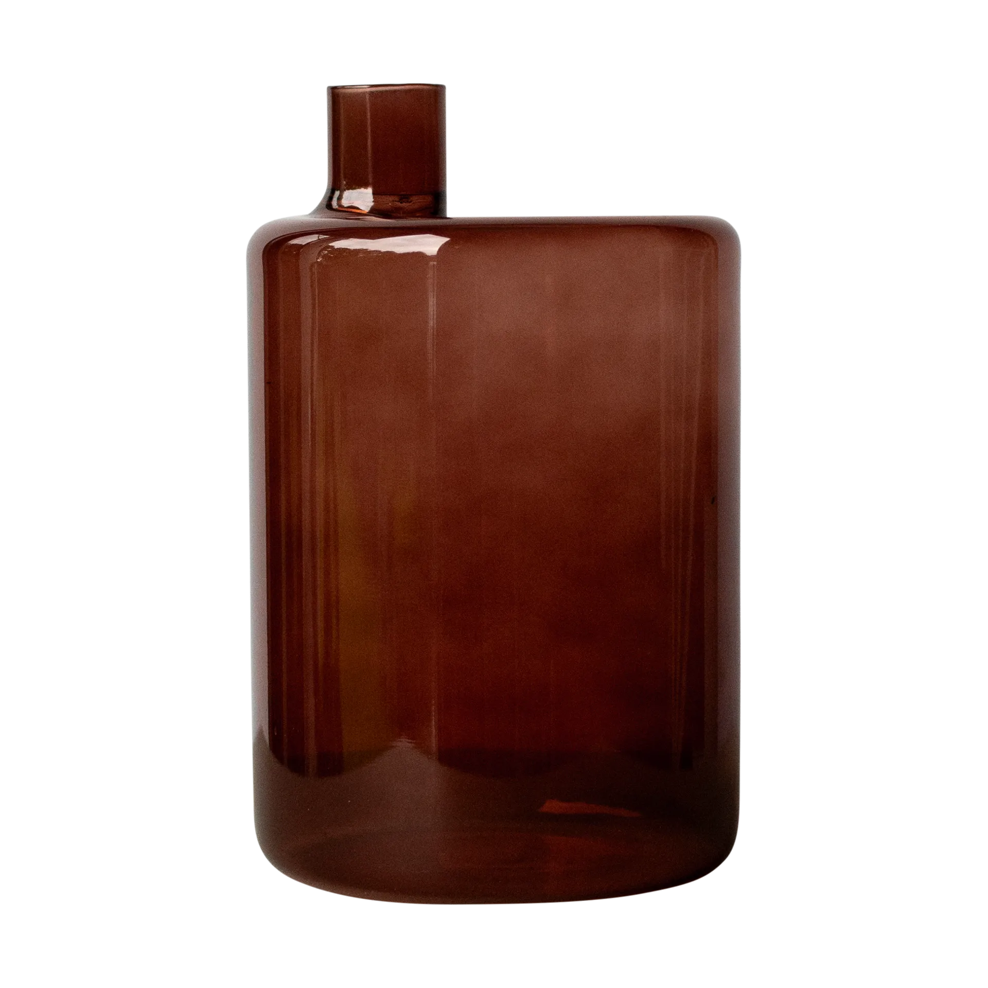 Vase Pipe 21 cm, Dark red DBKD