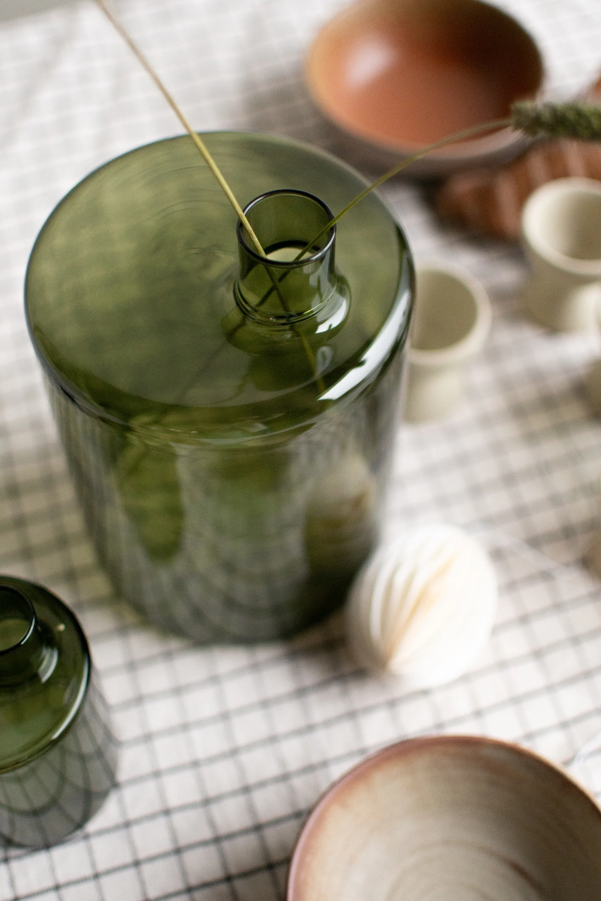 Vase Pipe 21 cm, Vert DBKD