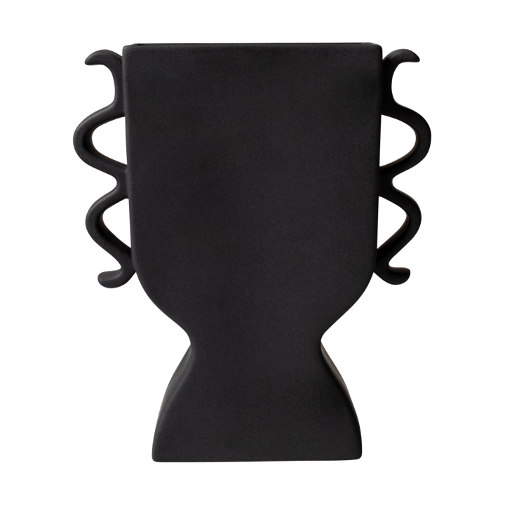 Vase plat 25 cm - Black - DBKD