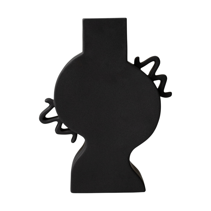 Vase plat 33 cm - Black - DBKD
