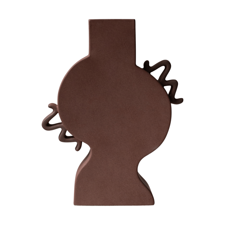 Vase plat 33 cm - Brown - DBKD