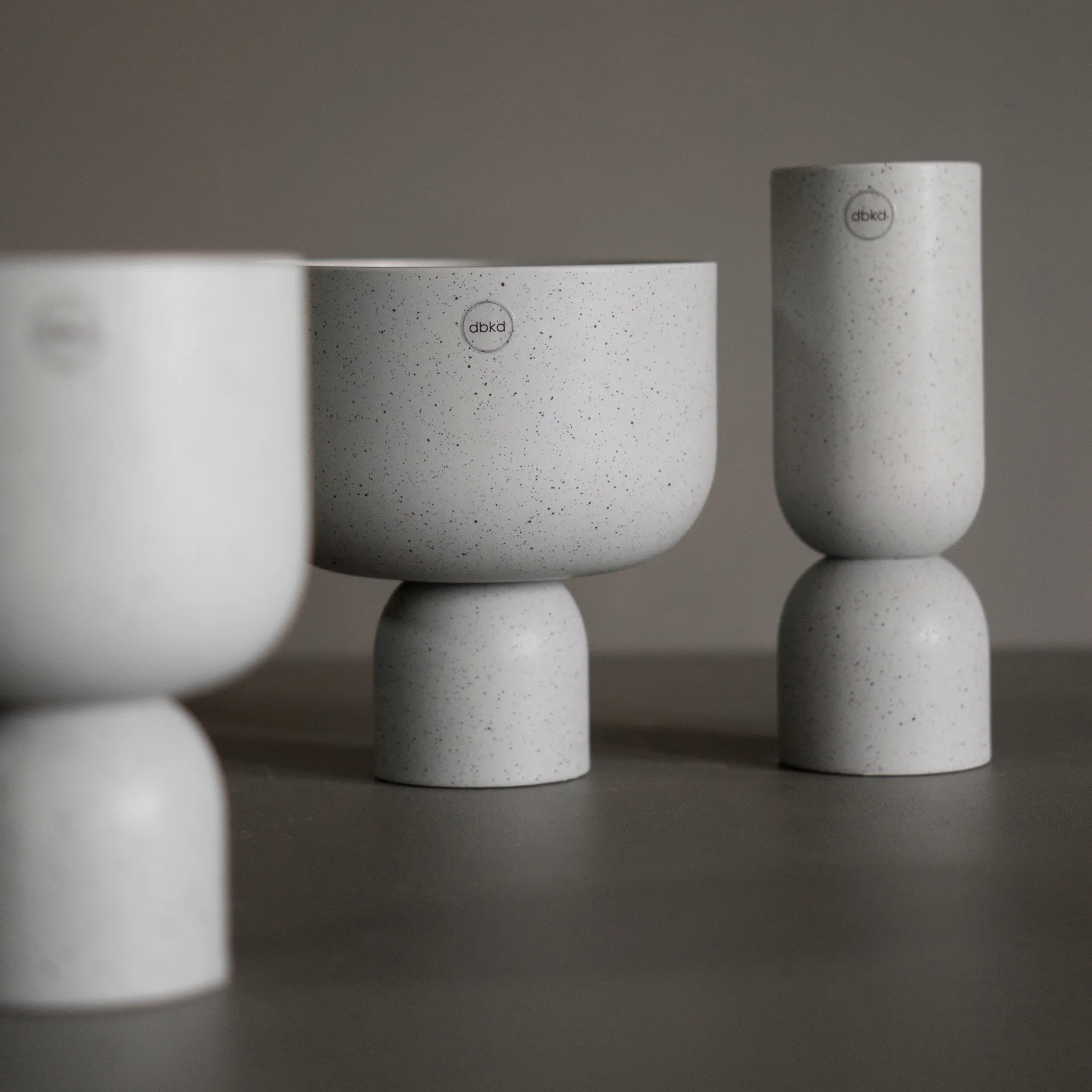 Vase Post 23 cm, Mole dot DBKD