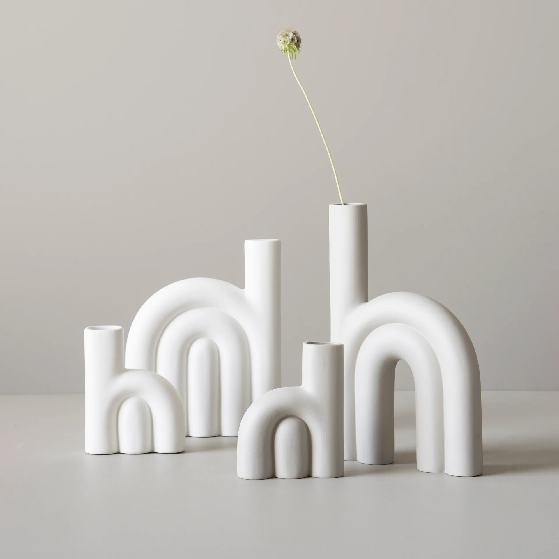 Vase Rope petit, White DBKD