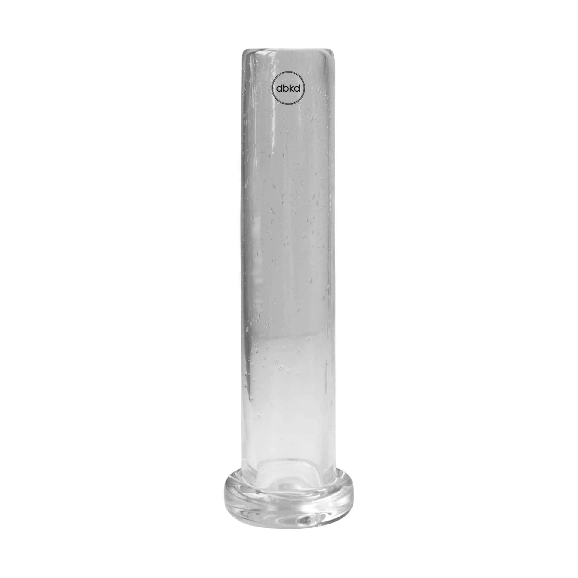 Vase Tall, Clear, 25 cm DBKD