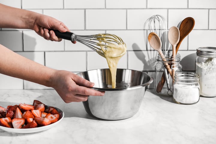 Bol mélangeur à fond plat De Buyer, Ø28 cm De Buyer