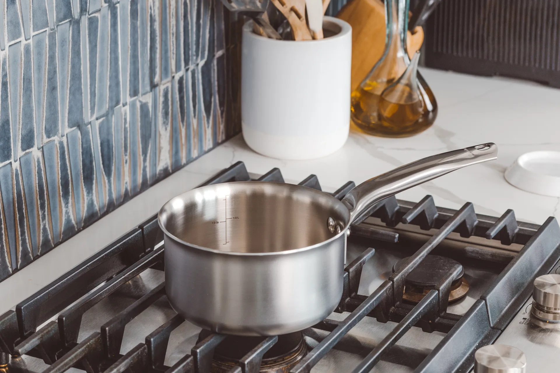 Casserole Alchimy en acier inoxydable, Ø16 cm De Buyer