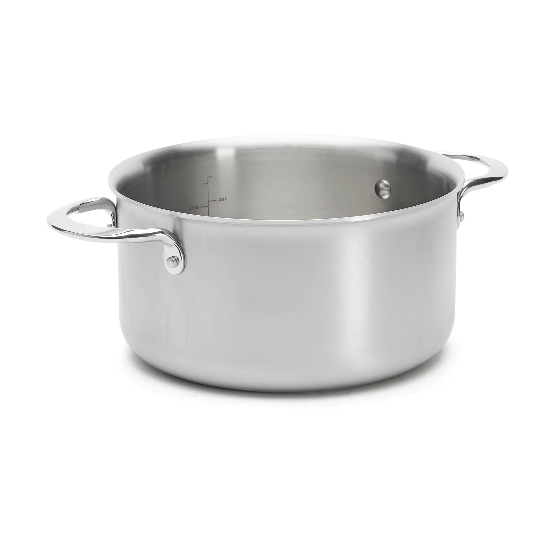 Casserole sans couvercle Alchimy en acier inoxydable, Ø20 cm De Buyer