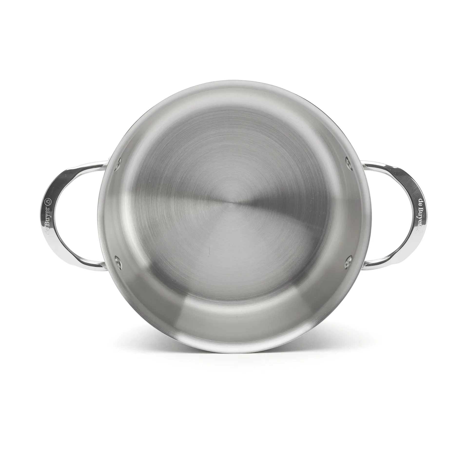 Casserole sans couvercle Alchimy en acier inoxydable, Ø20 cm De Buyer