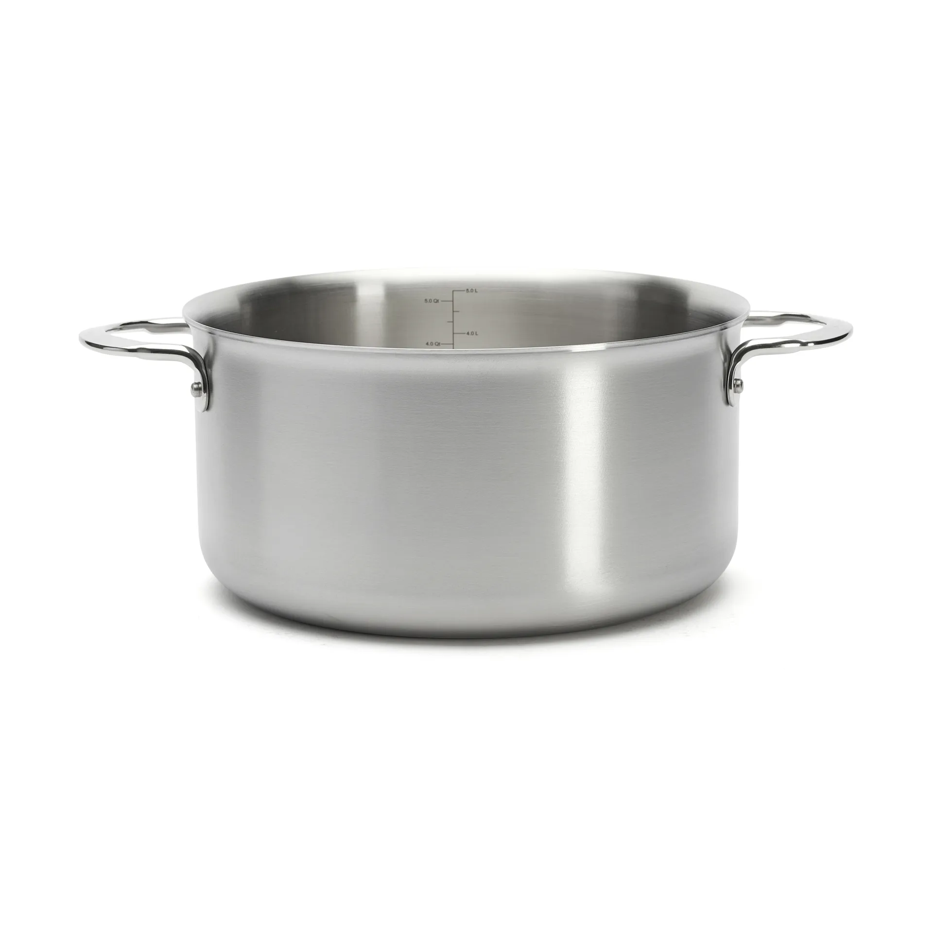 Casserole sans couvercle Alchimy en acier inoxydable, Ø24 cm De Buyer