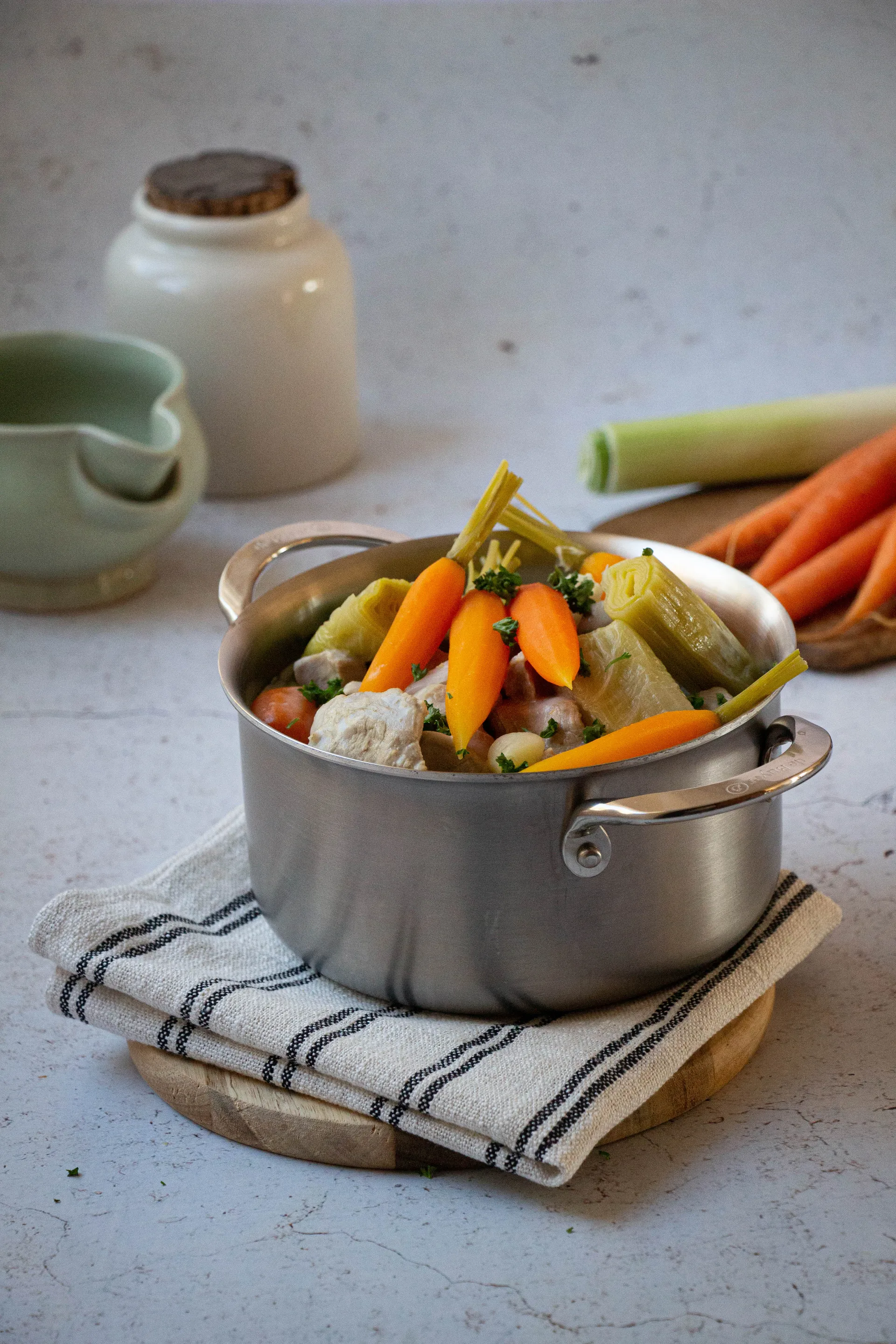 Casserole sans couvercle Alchimy en acier inoxydable, Ø24 cm De Buyer