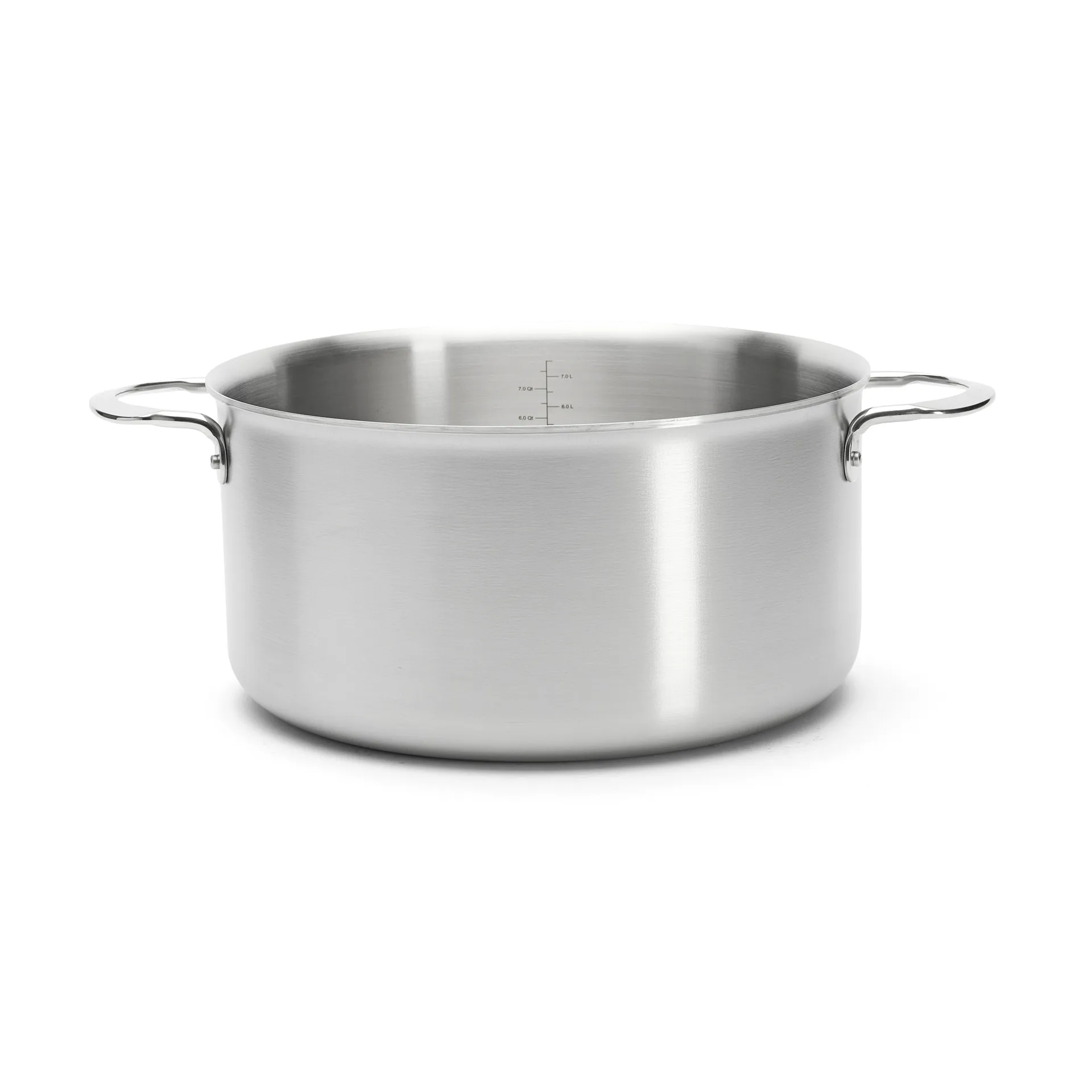 Casserole sans couvercle Alchimy en acier inoxydable, Ø28 cm De Buyer