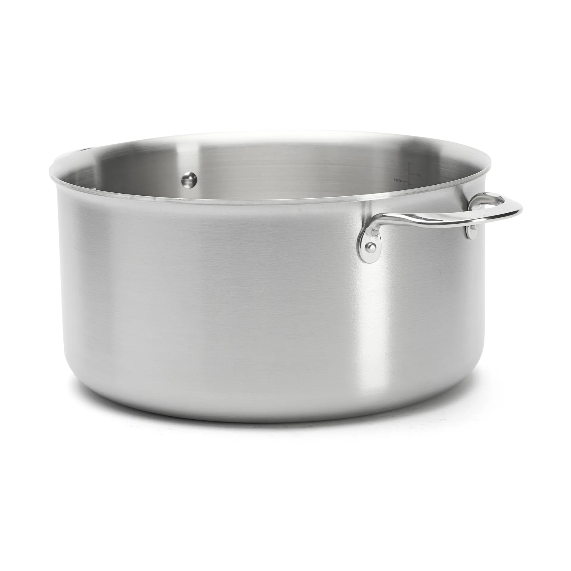 Casserole sans couvercle Alchimy en acier inoxydable, Ø28 cm De Buyer