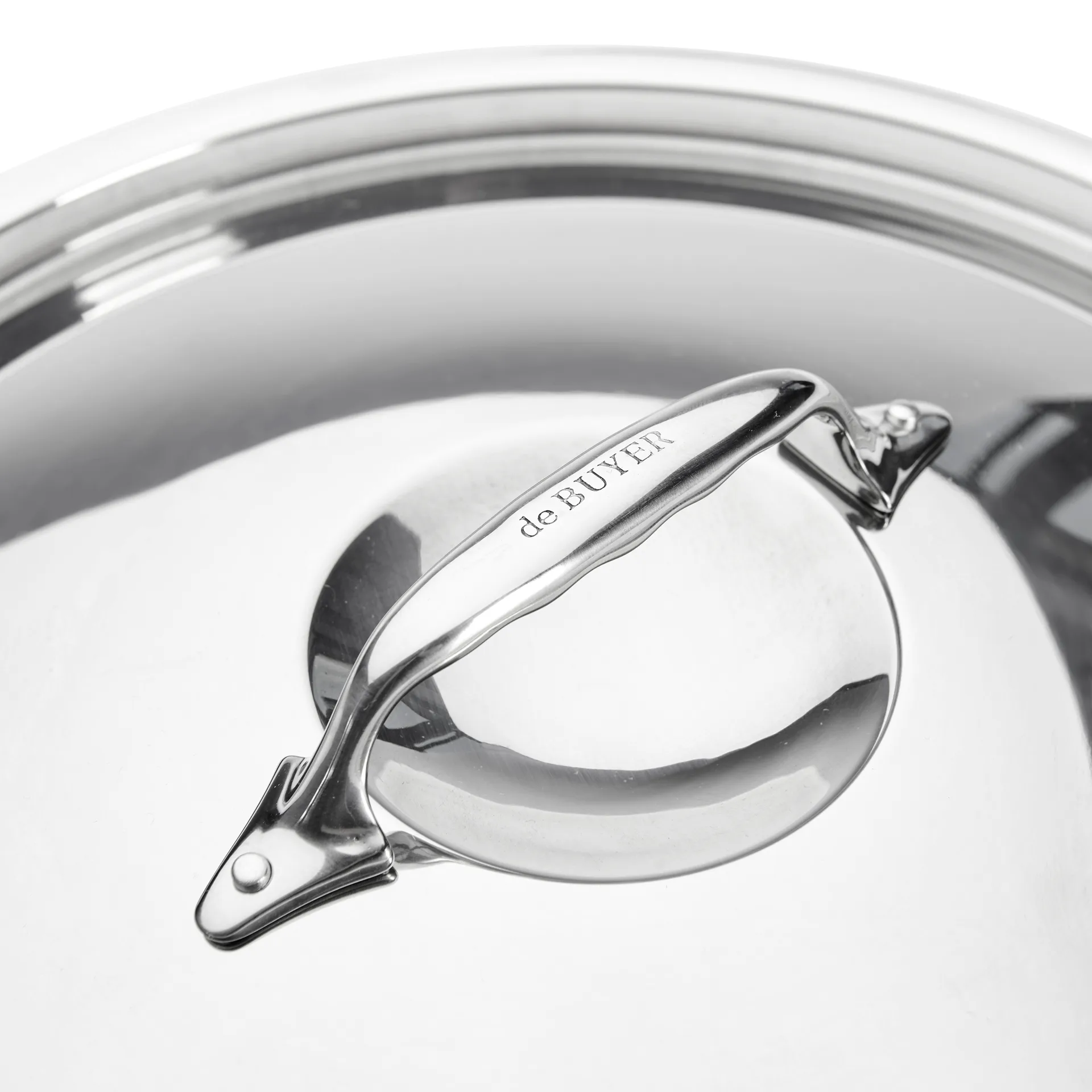 Couvercle Affinity acier inoxydable, 28 cm De Buyer