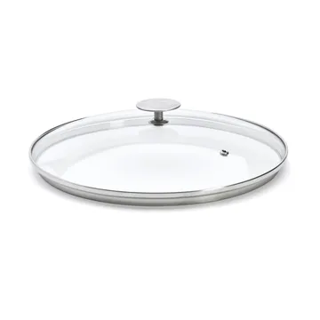 Couvercle en verre Alchimy avec anneau profond - Ø28 cm - De Buyer