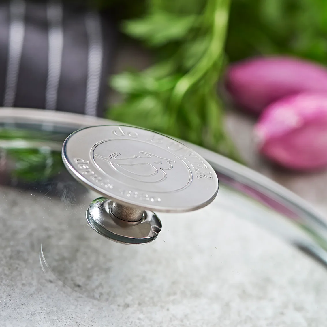 Couvercle en verre Milady, Ø24 cm De Buyer