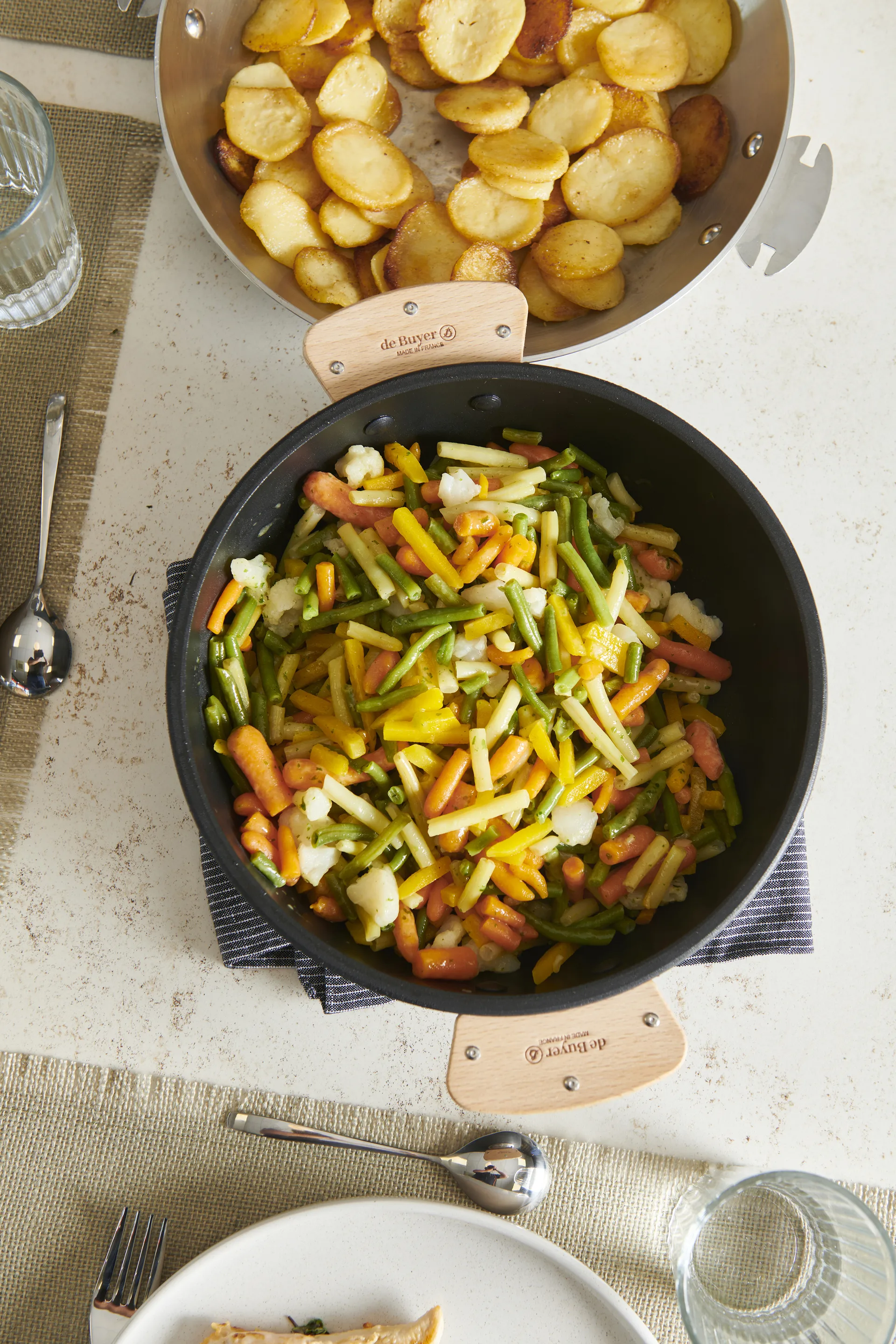 Couvercle en verre Milady, Ø28 cm De Buyer