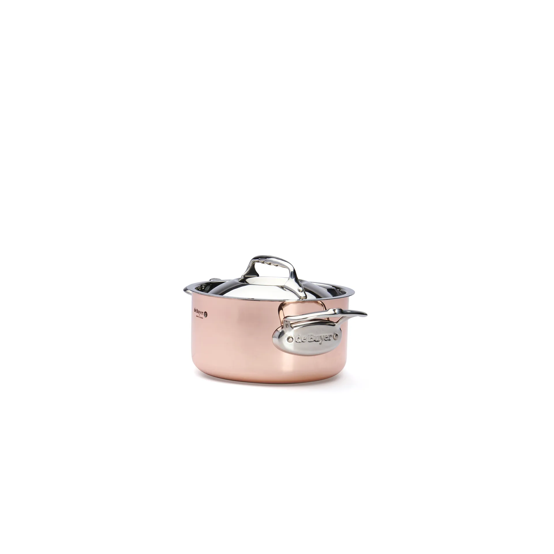 Fait-tout avec couvercle Prima Matera induction, 16 cm De Buyer