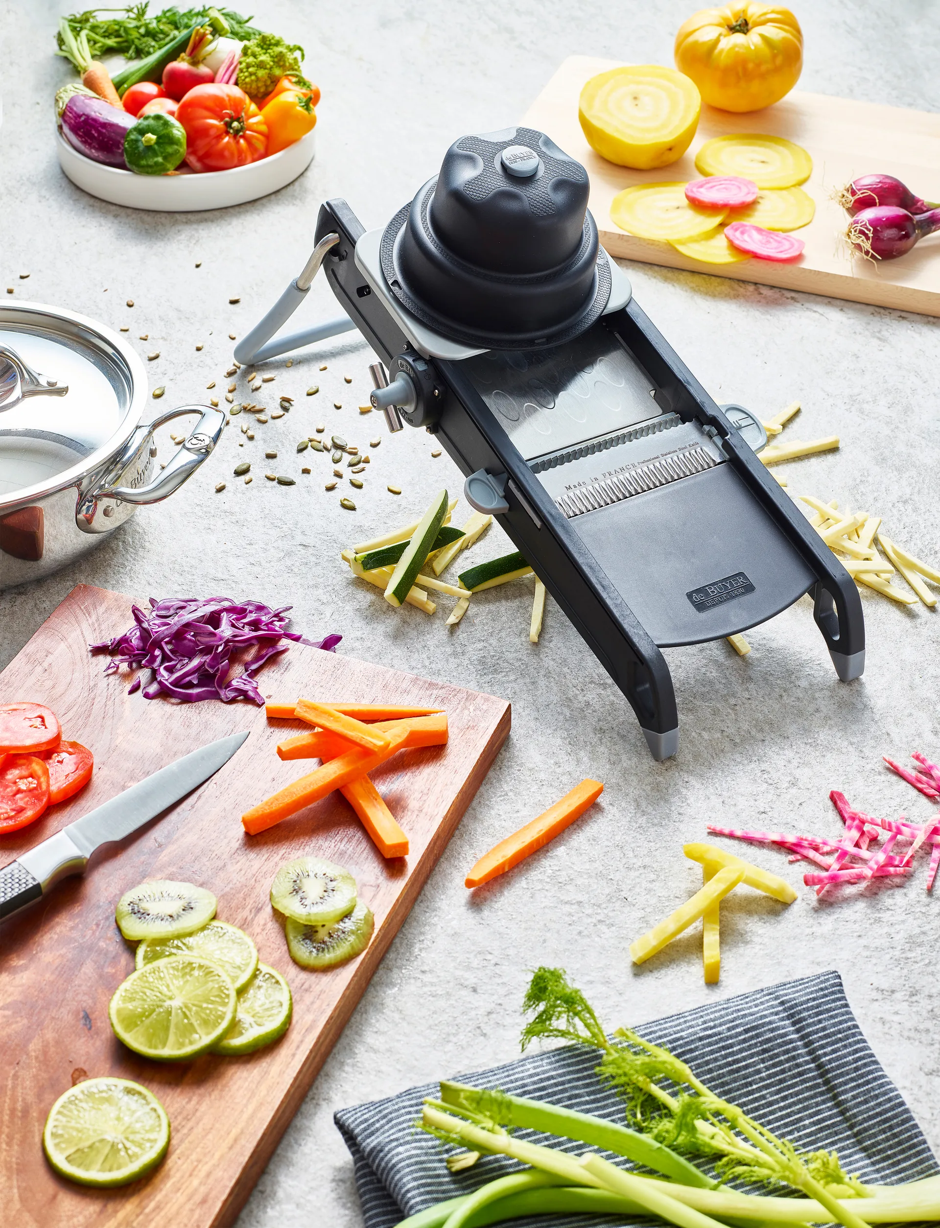 Mandoline De Buyer Swing Plus, Noir De Buyer