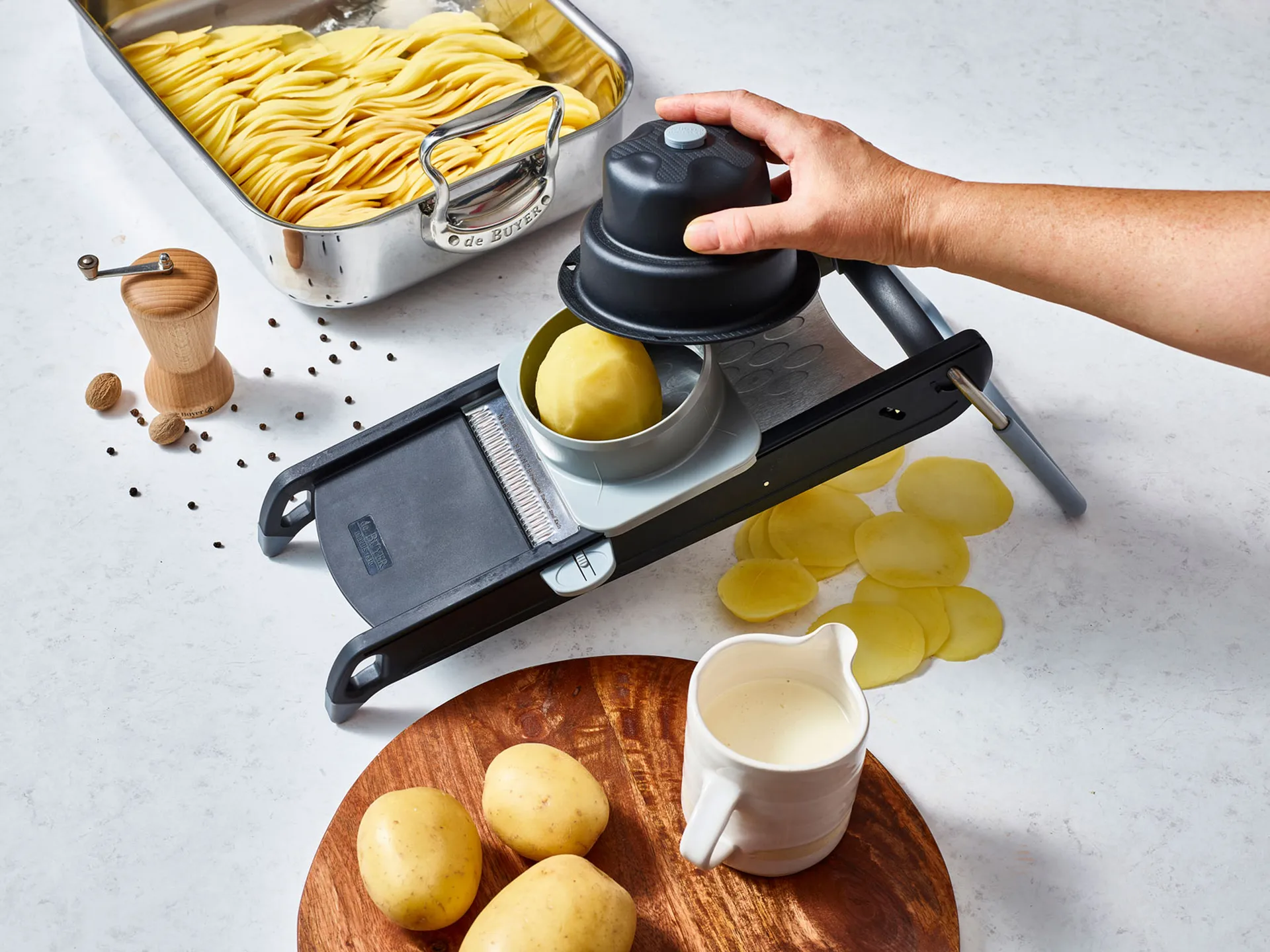 Mandoline De Buyer Swing Plus, Noir De Buyer