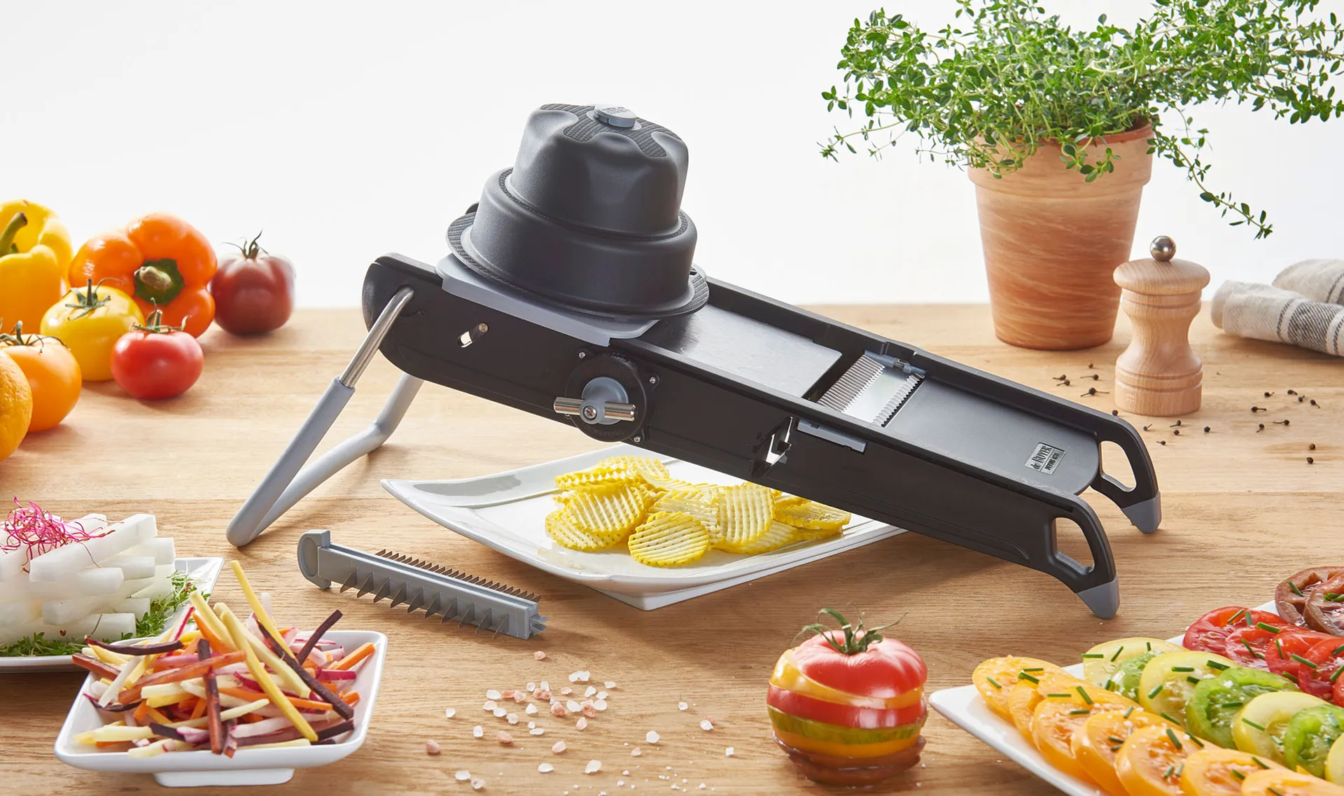 Mandoline De Buyer Swing Plus, Noir De Buyer