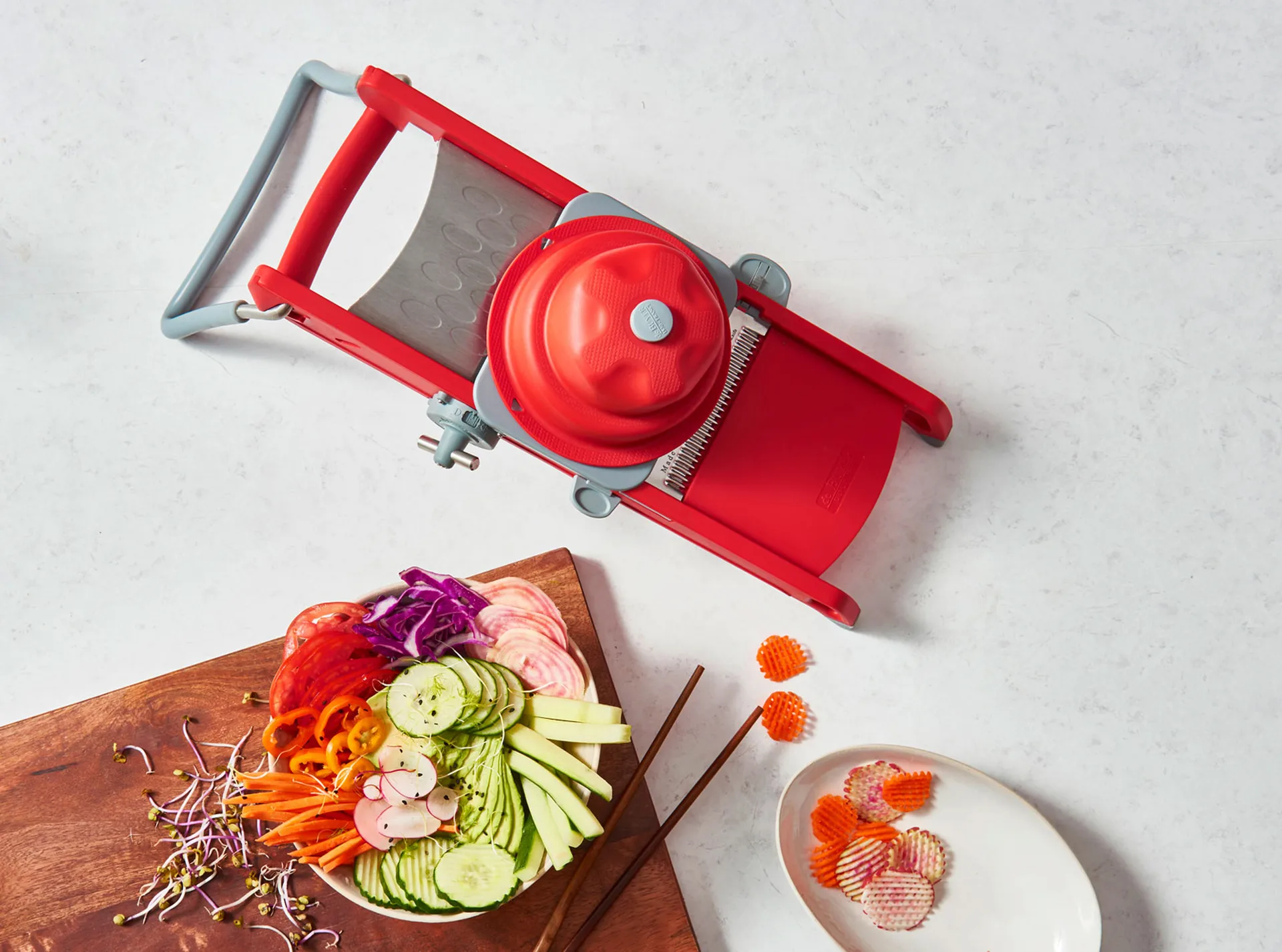 Mandoline De Buyer Swing Plus, Rouge De Buyer