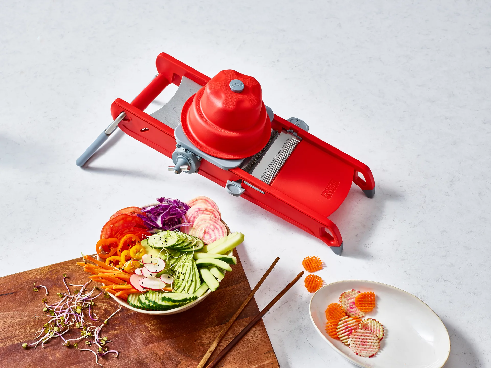 Mandoline De Buyer Swing Plus, Rouge De Buyer