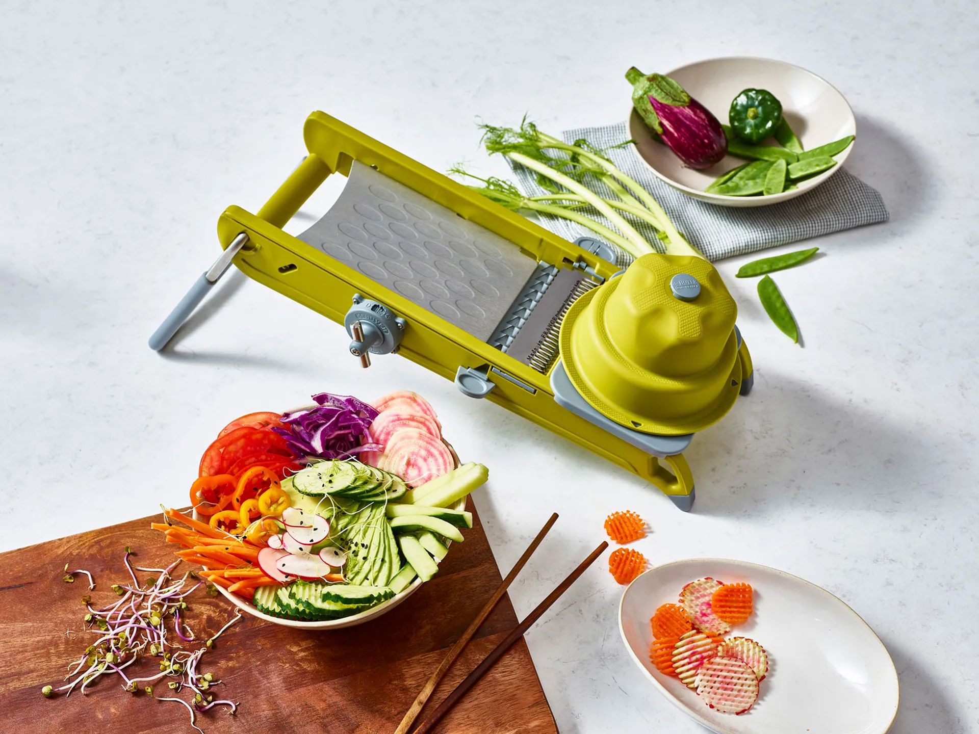 Mandoline De Buyer Swing Plus, Vert De Buyer