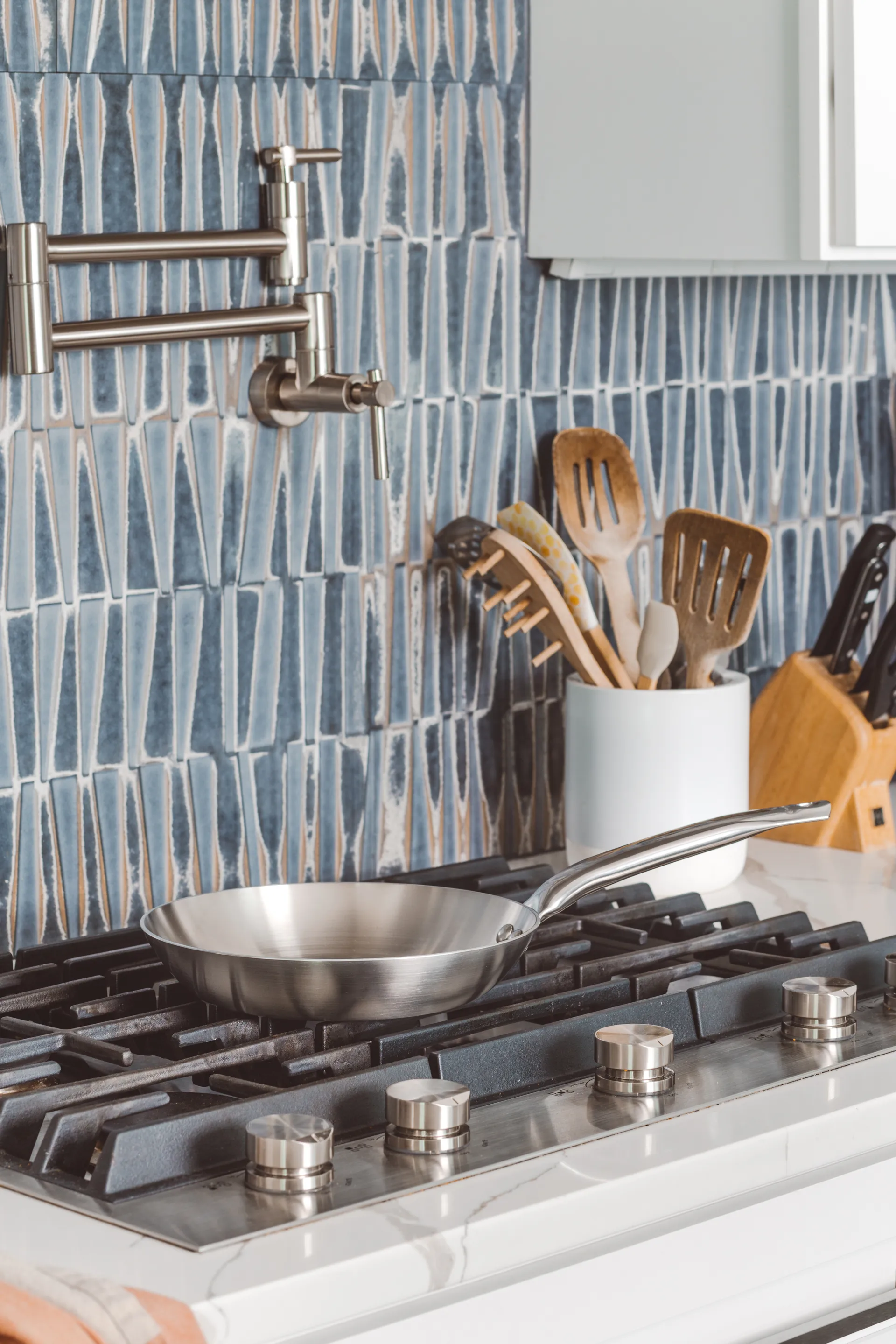 Poêle à frire Alchimy en acier inoxydable, Ø24 cm De Buyer