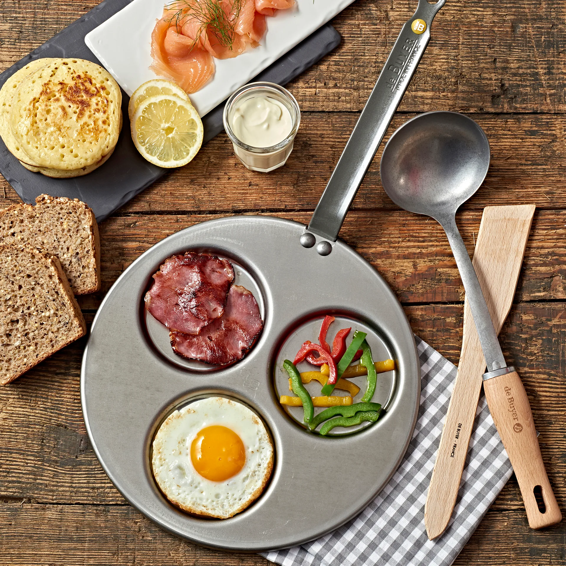 Pôele à pancakes Mineral B, 27 cm De Buyer