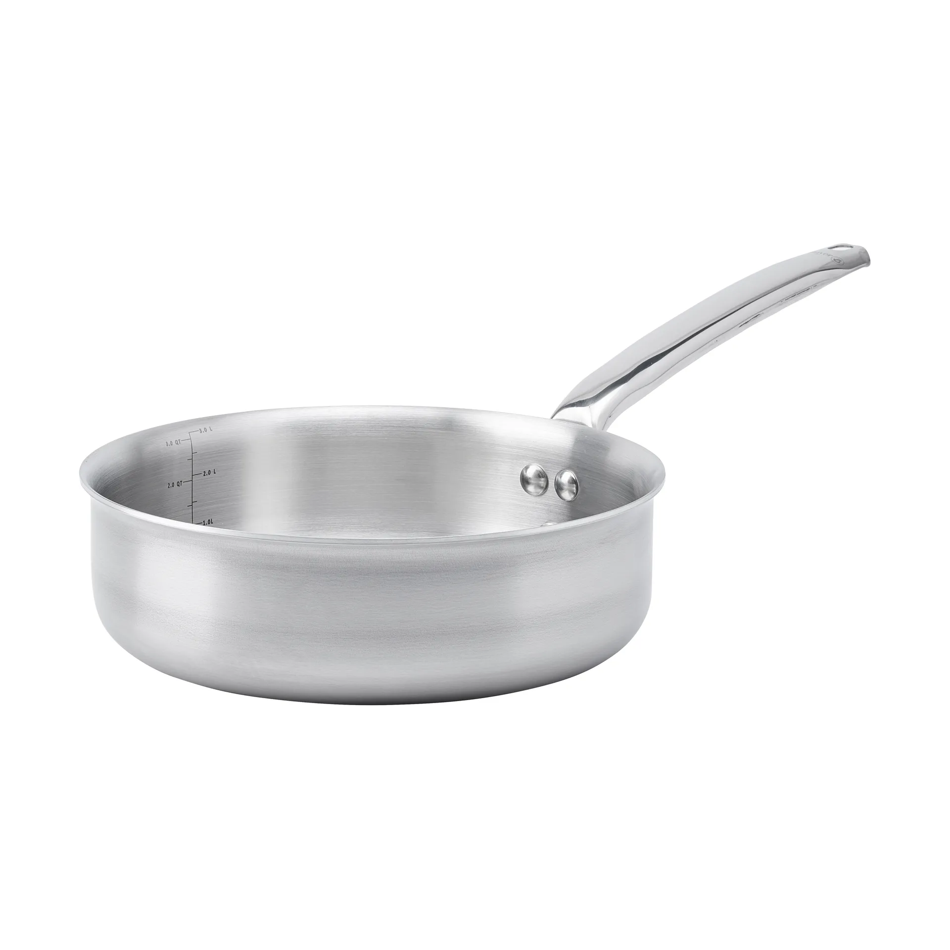 Poêle à sauter Alchimy en acier inoxydable, Ø24 cm De Buyer
