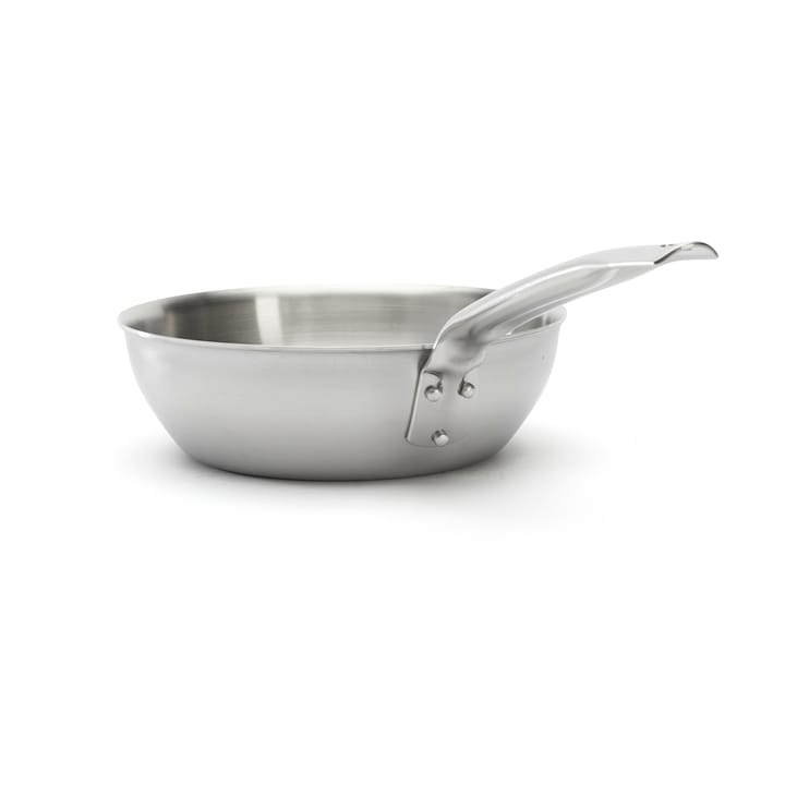Poêle à sauter arrondie Alchimy en acier inoxydable, Ø24 cm De Buyer