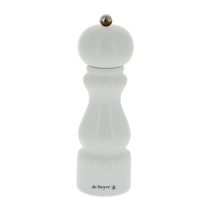 Salière et poivrière Rumba céramique 20 cm - Blanc-brillant - De Buyer