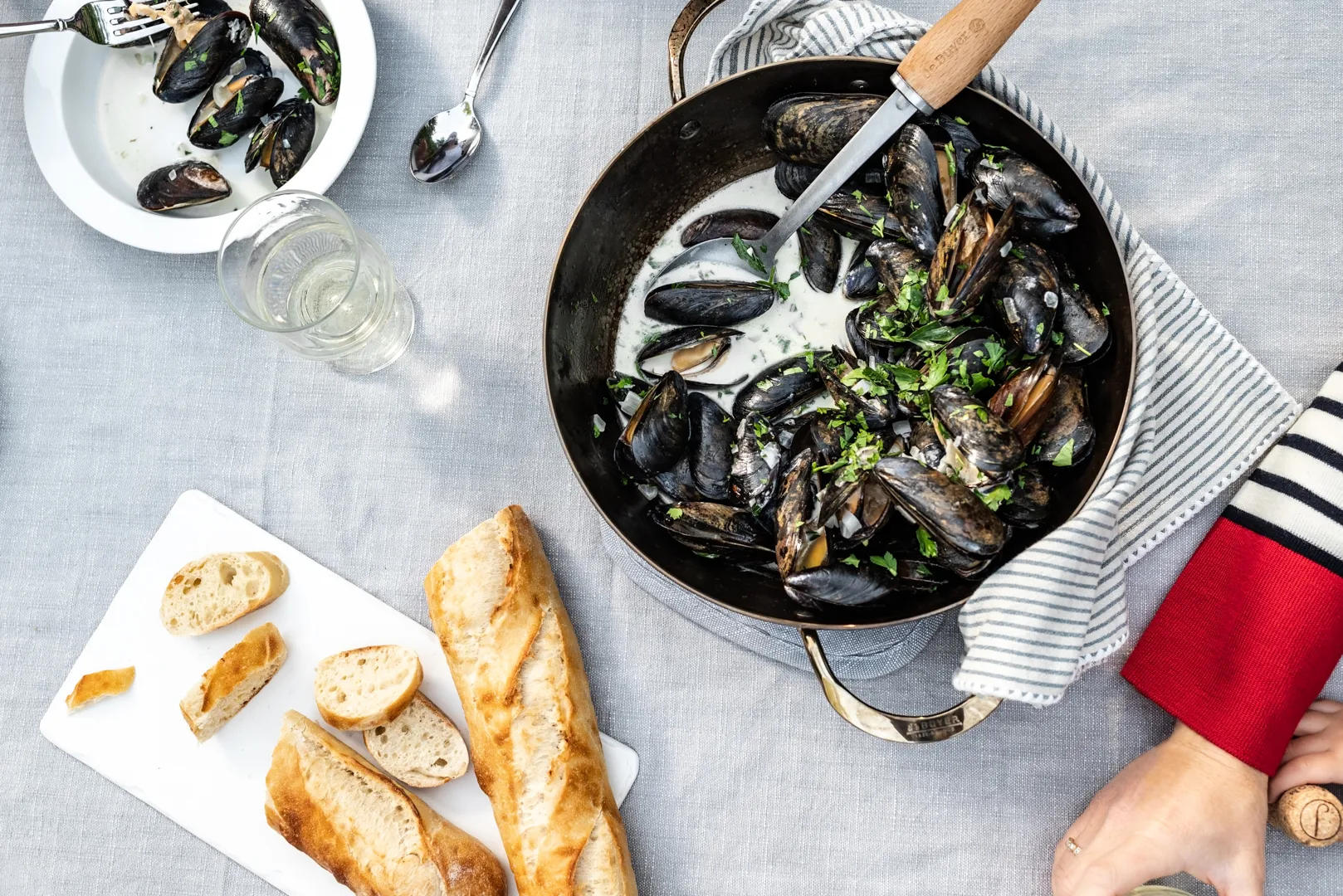 Sauteuse Mineral B Country, 32 cm De Buyer