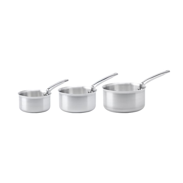 Set de casseroles Alchimy de Buyer 3 pièces, Acier inoxydable De Buyer