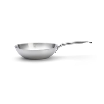 Wok Alchimy en acier inoxydable - Ø28 cm - De Buyer