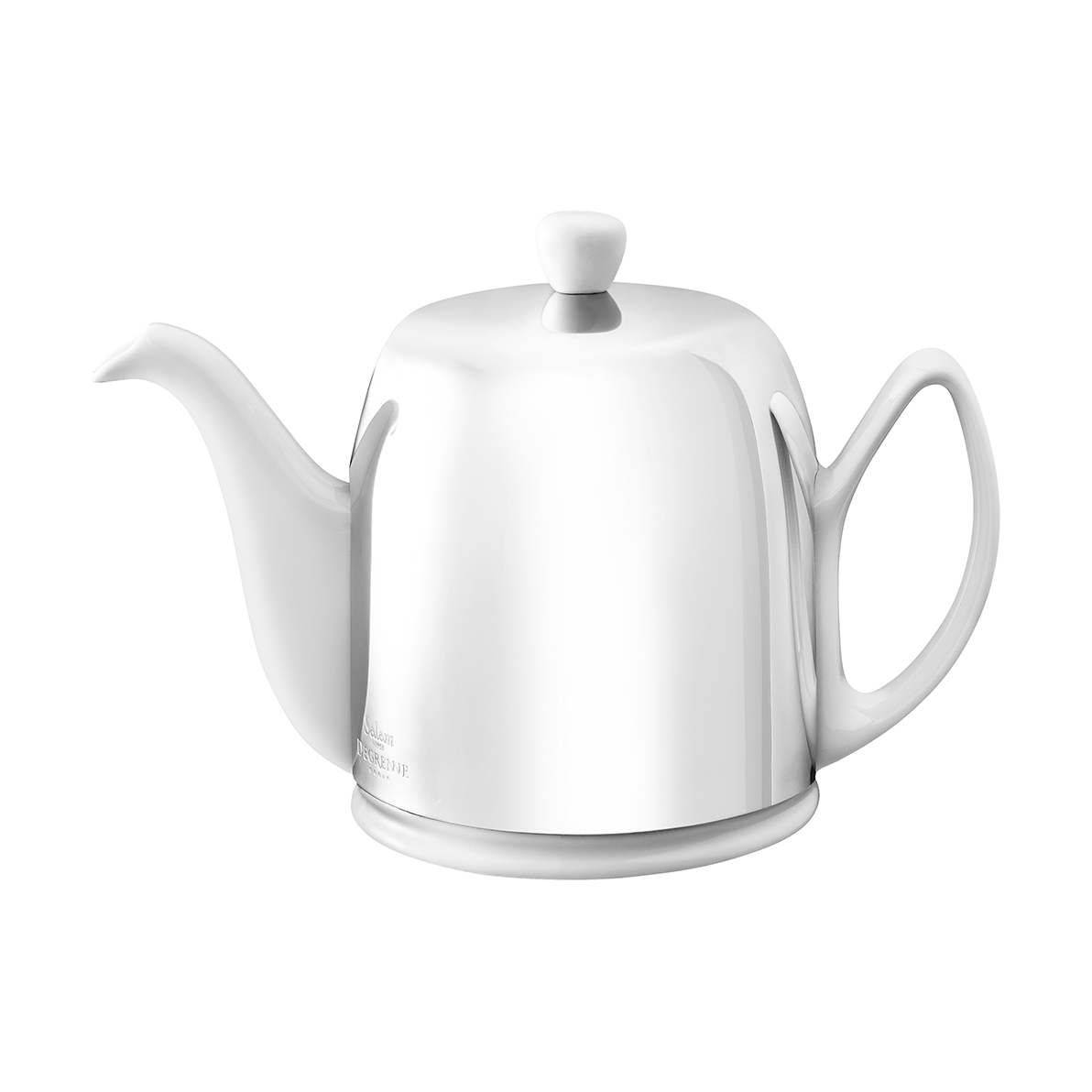 Degrenne Théière Salam 1 L Blanc | Design Scandinave | Théières | Blanc