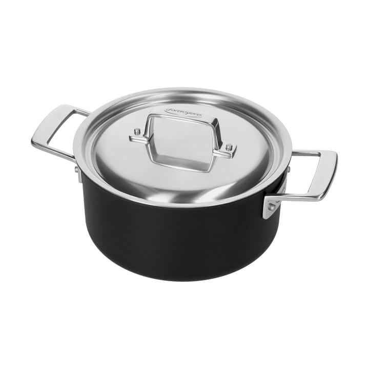 Marmite 5-ply Demeyere Black 5 en acier inoxydable - 3 L - Demeyere