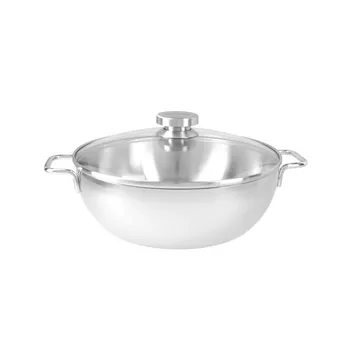 Poêle de service Demeyere Apollo 7 en acier inoxydable - 4,8 L - Demeyere