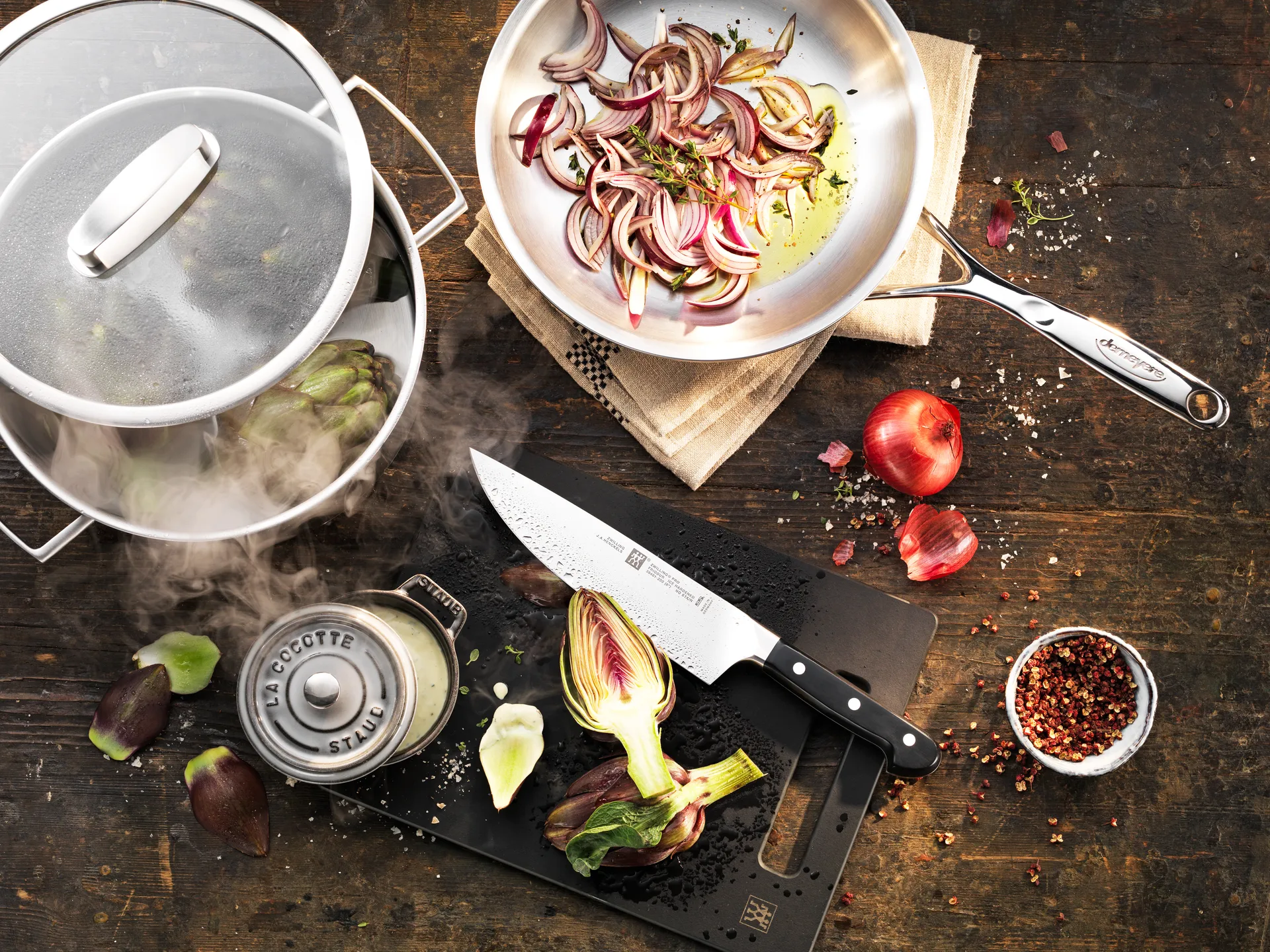 Poêle Demeyere Proline, Ø 24 cm Demeyere