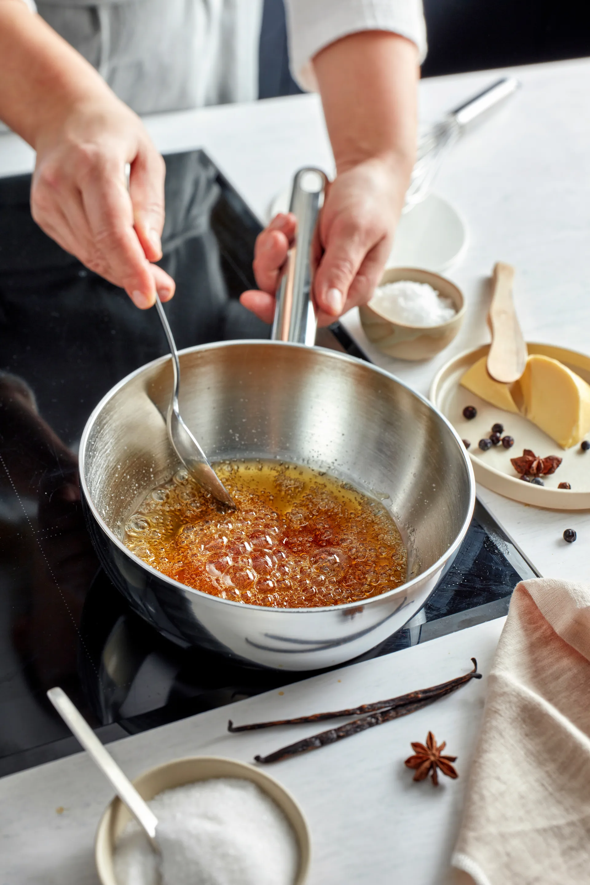 Sauteuse Demeyere Apollo 7 en acier inoxydable, Ø14 cm Demeyere