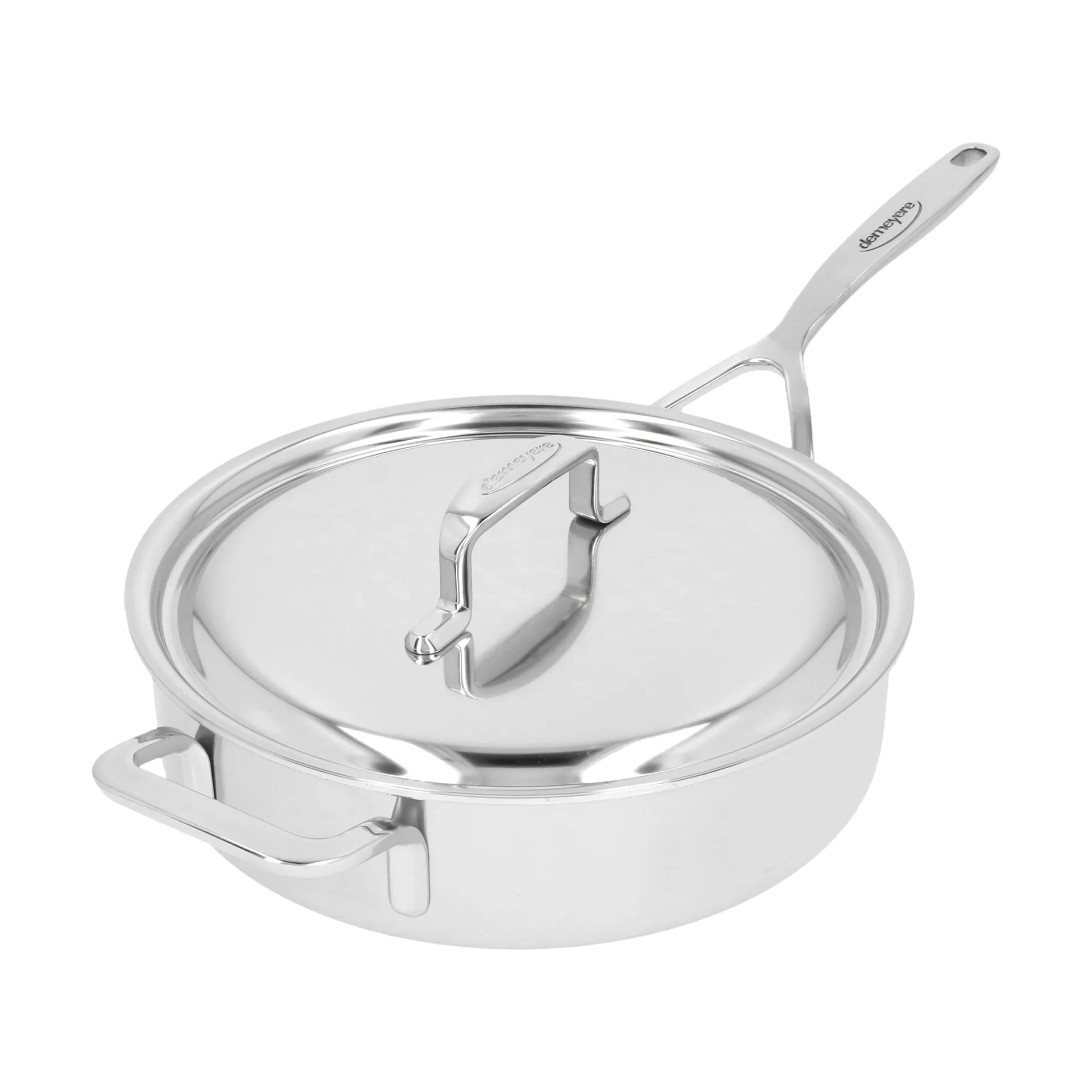 Traktörpanna avec couvercle Demeyere 5-Plus, Ø24 cm Demeyere