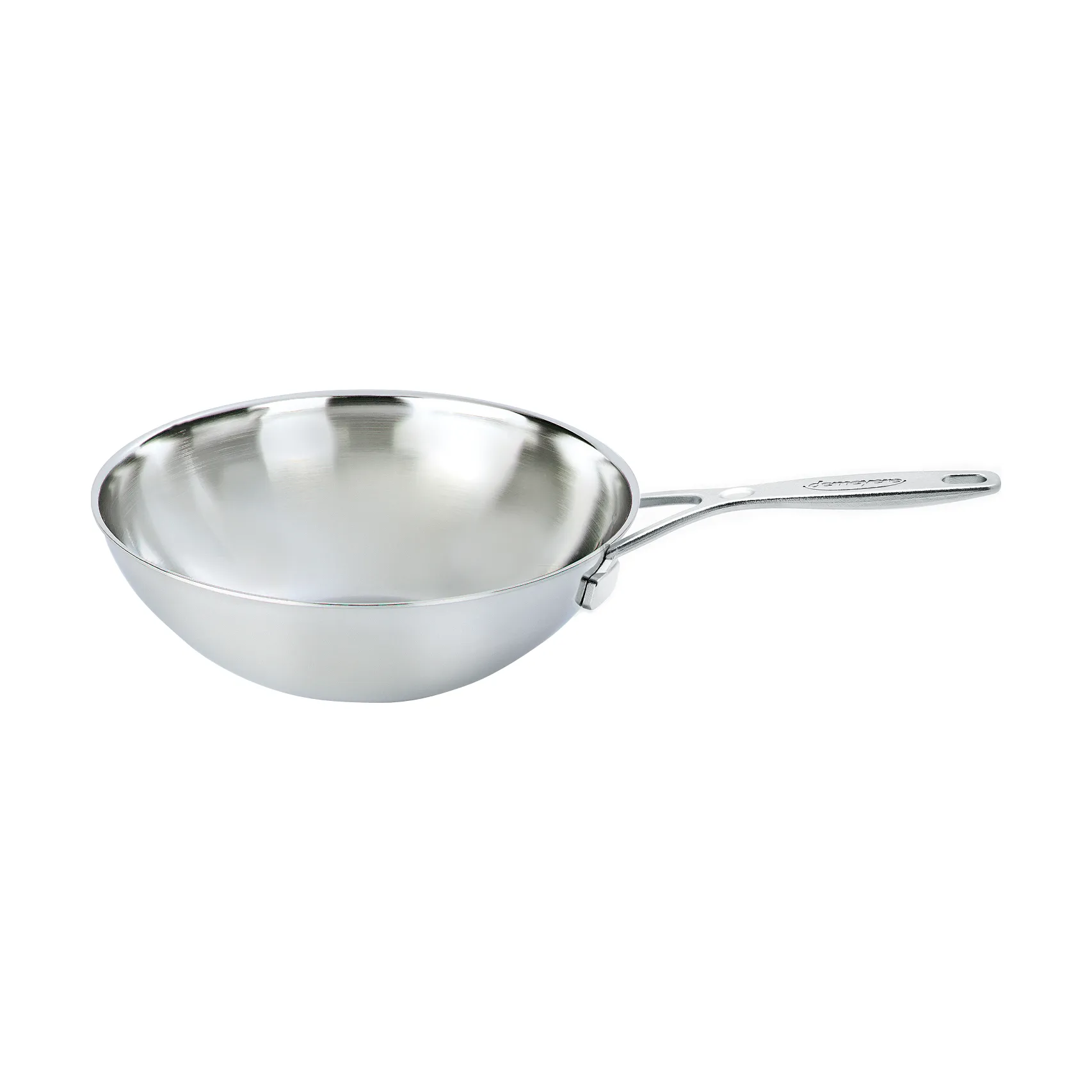Wok 5-ply en acier inoxydable Industry 5, Ø30 cm Demeyere