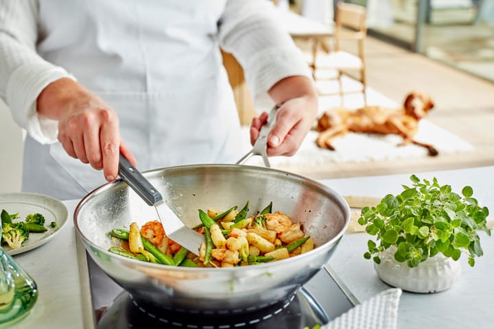 Wok 5-ply en acier inoxydable Industry 5, Ø30 cm Demeyere