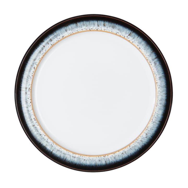 Assiette Halo 20,5cm - Bleu-gris-noir - Denby