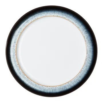 Assiette Halo 24,5cm - Bleu-gris-noir - Denby