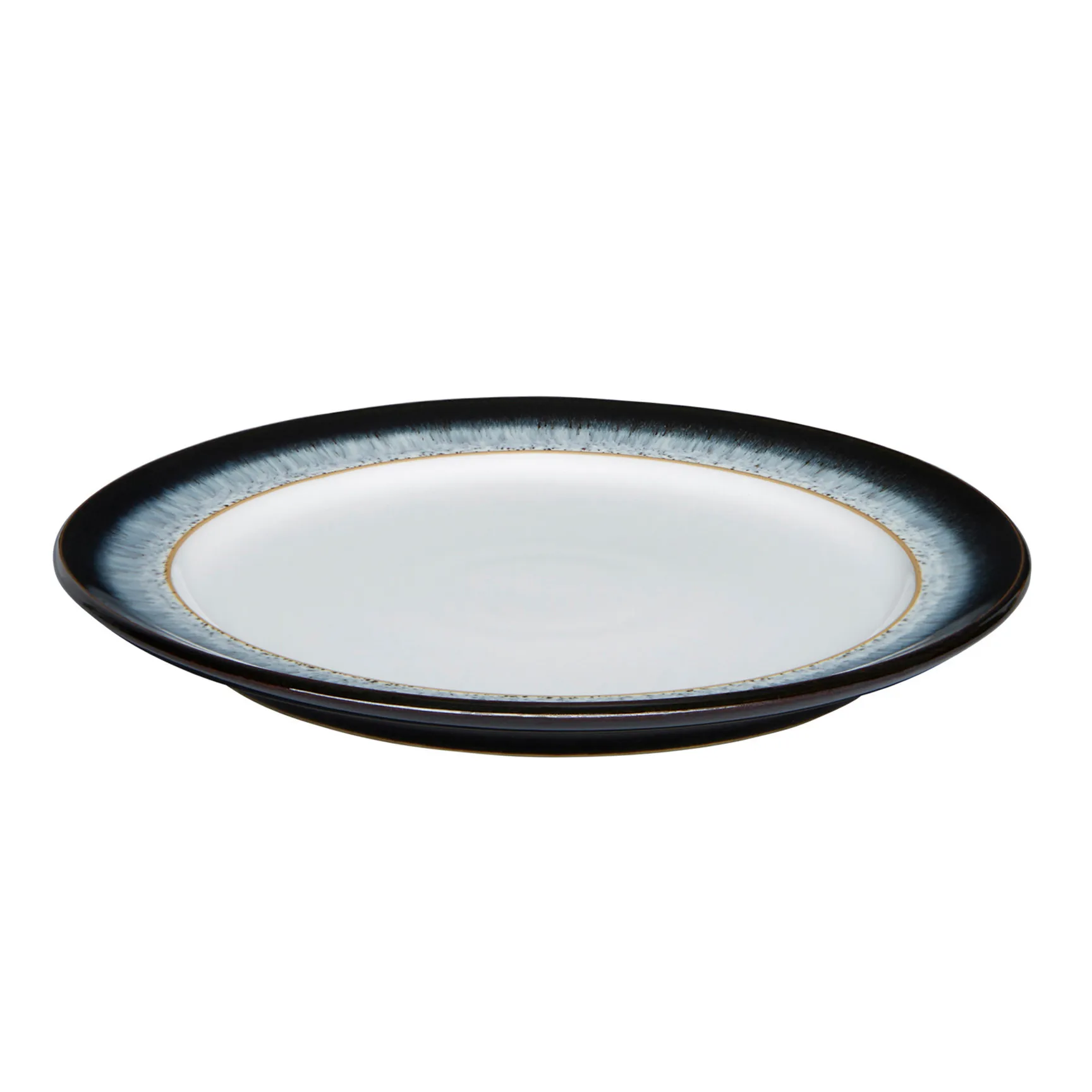 Assiette Halo 24,5cm, Bleu-gris-noir Denby