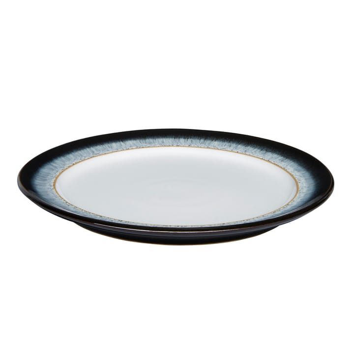 Assiette Halo 24,5cm - Bleu-gris-noir - Denby