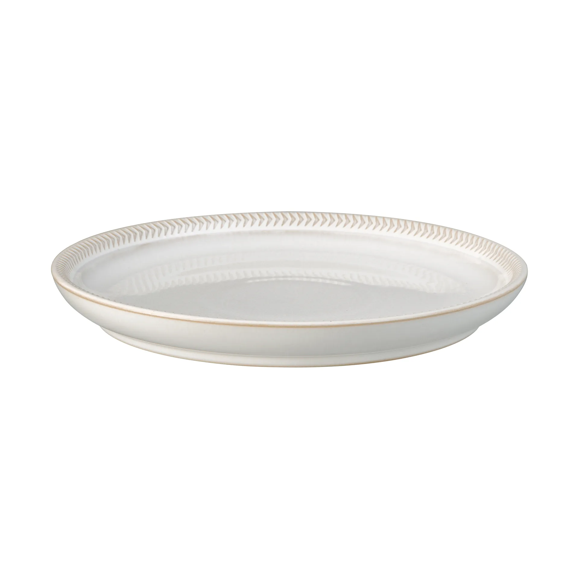 Assiette Natural Canvas coupe 21cm, Texturé Denby
